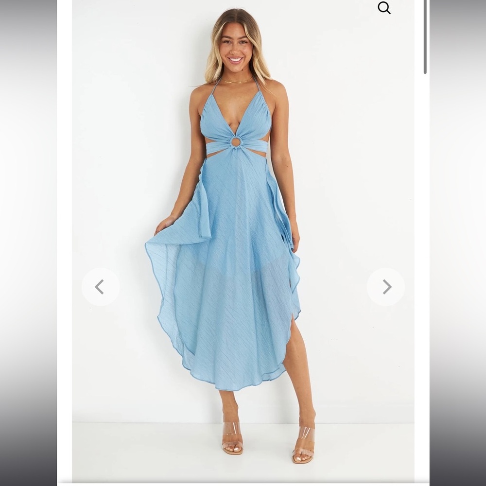 Blue midi dress - BOGO